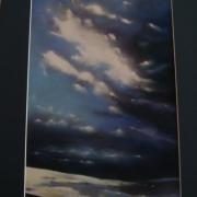 ciel d'orage 2010 ( tableau à vendre).        400€